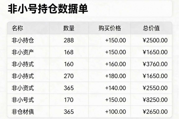 如何导入和导出非小号持仓数据