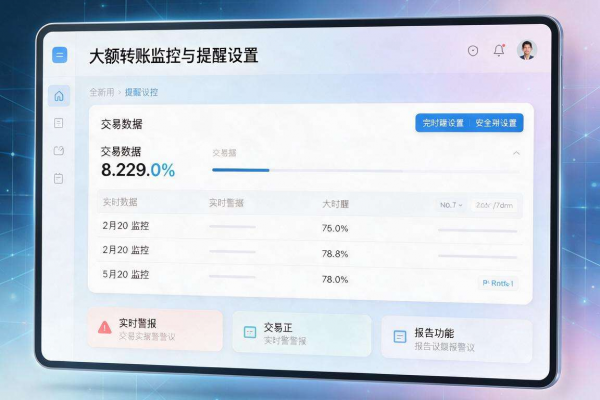 非小号大额转账监控与提醒设置