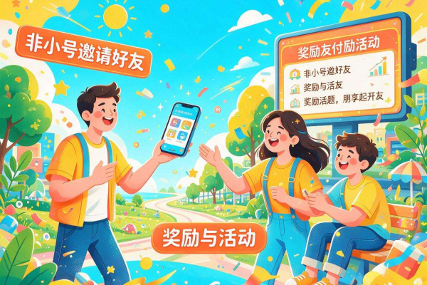非小号邀请好友与奖励活动参与